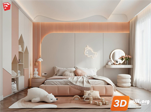 Children Room Scenes Skp FIles 